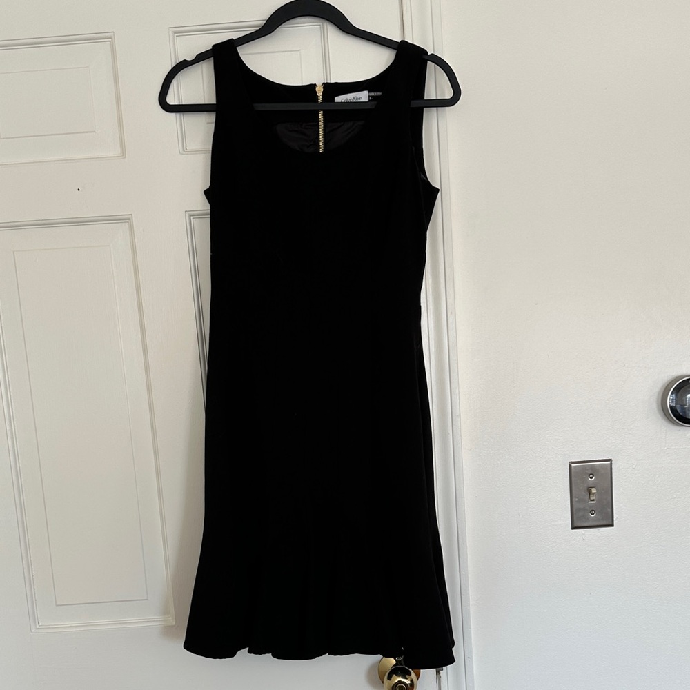 Calvin Klein Black Midi Dress